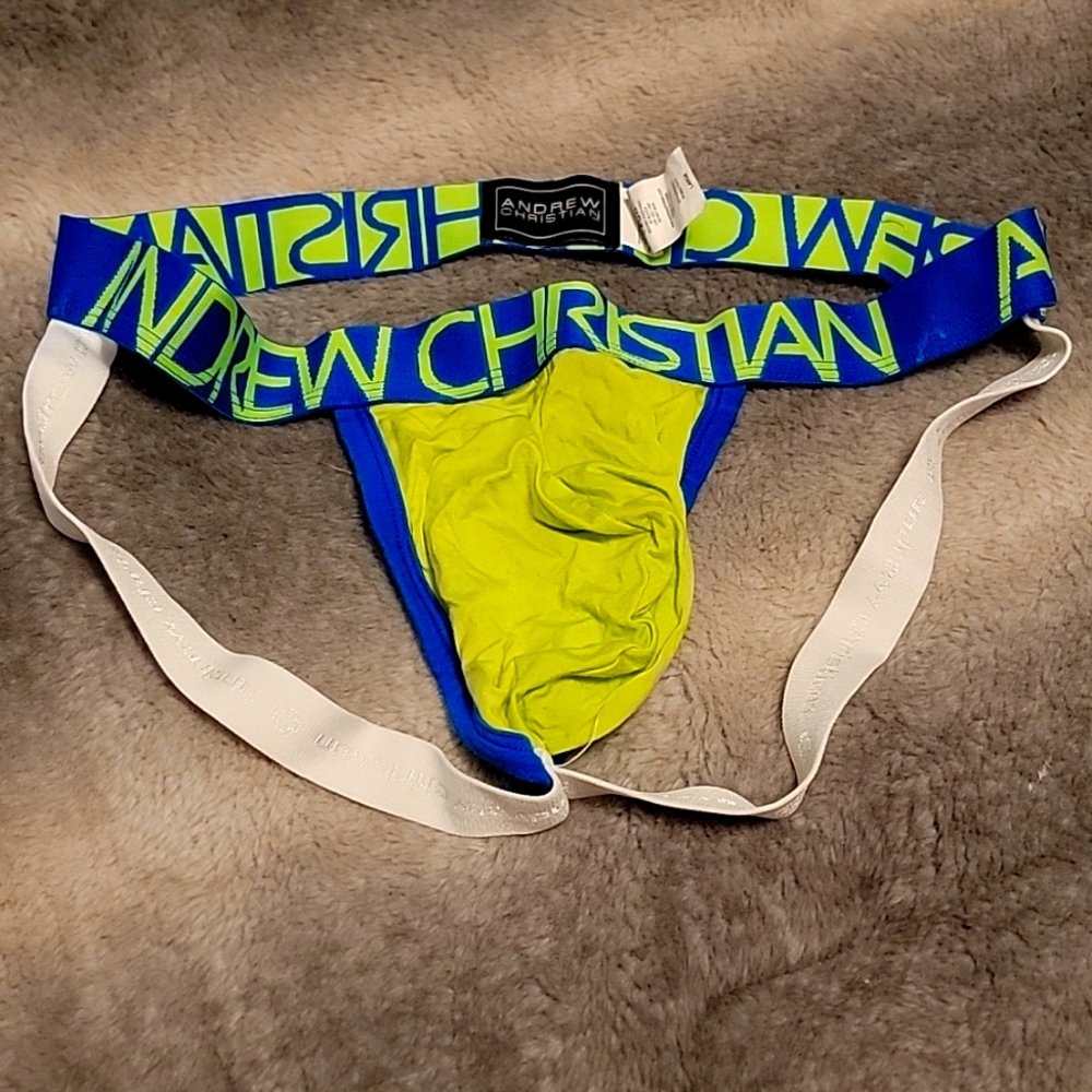Men's Underwear, Jockstrap Andrew Christian with pouch size large